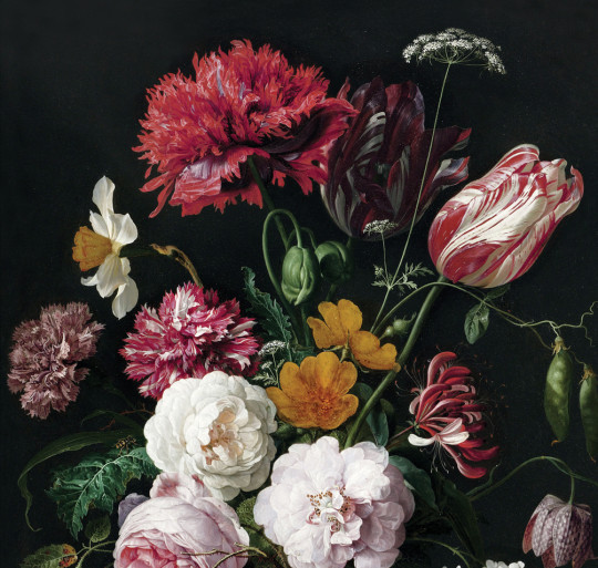 KEK Amsterdam Wandbild Golden Age Flowers 3
