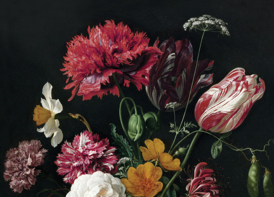 KEK Amsterdam Wandbild Golden Age Flowers 3