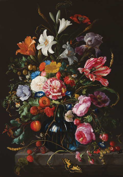 KEK Amsterdam Mural Golden Age Flowers 4