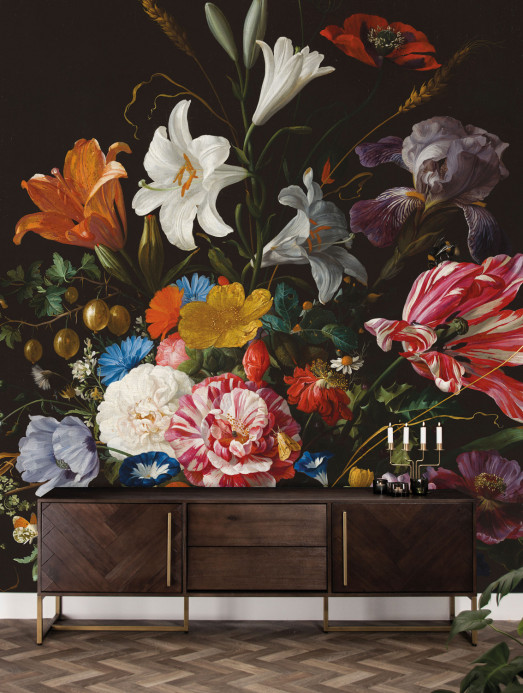 KEK Amsterdam Mural Golden Age Flowers 4