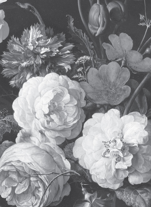 KEK Amsterdam Wandbild Golden Age Flowers 6 - 1.948m