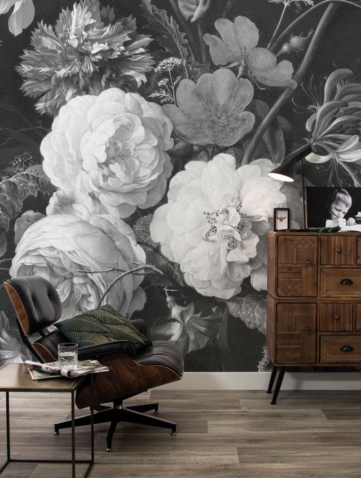 KEK Amsterdam Wandbild Golden Age Flowers 6 - 1.948m