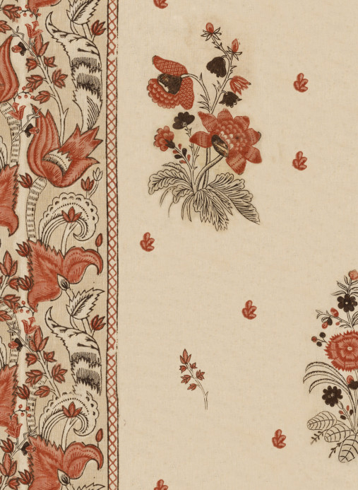 MINDTHEGAP Wallpaper Korond Floral Leather/  Brown/ Taupe