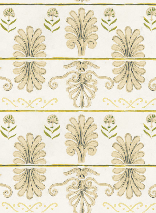 MINDTHEGAP Wallpaper Mykonos Villa Motif Taupe