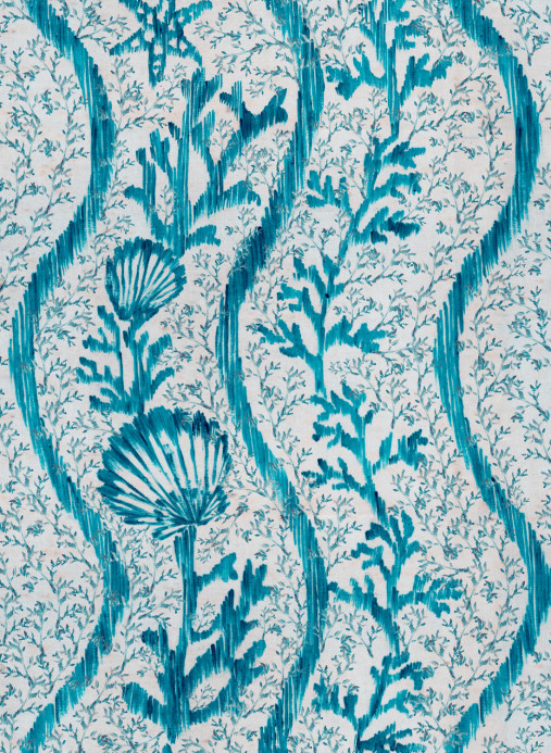 Mindthegap Papier peint Koralion - Aquamarine