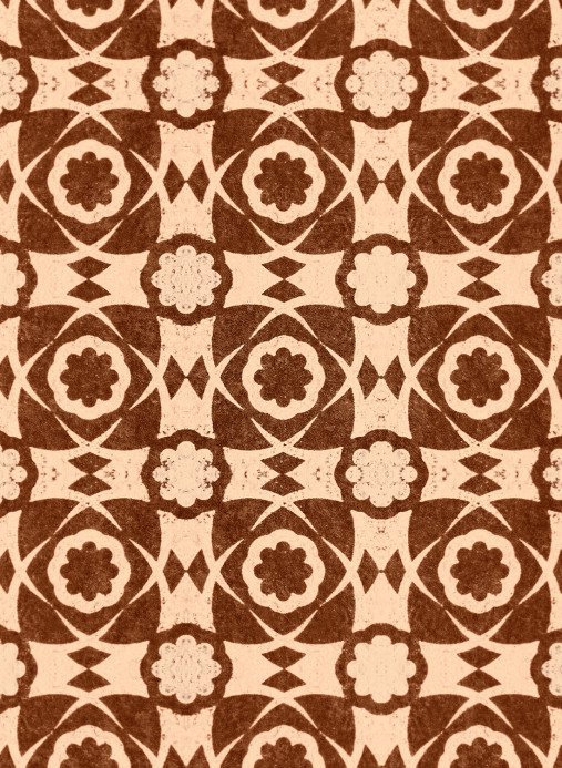 MINDTHEGAP Wallpaper Aegean Tiles Leather