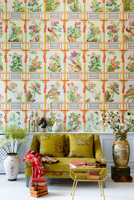 MINDTHEGAP Wallpaper Flowering Wall