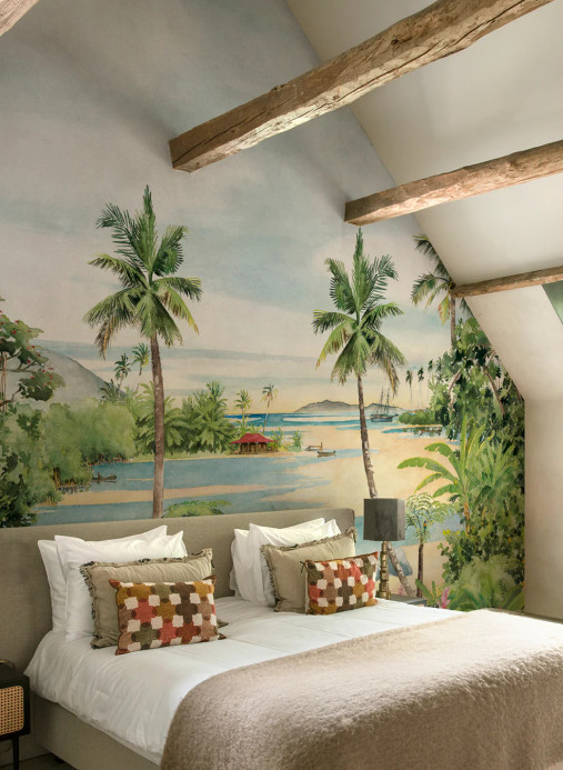 Isidore Leroy Wandbild Les Iles - Panel A