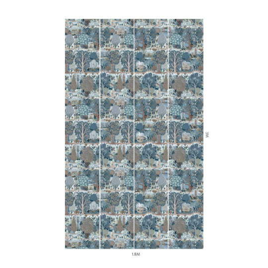House of Hackney Papier peint Utopia - Autumn