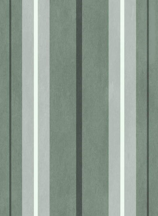 House of Hackney Wallpaper Lauriston Stripe - Verdigris
