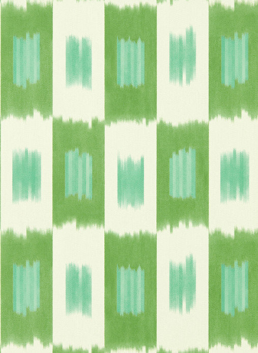 Harlequin Wallpaper Shiruku - Emerald/ Forest/ Silver Willow