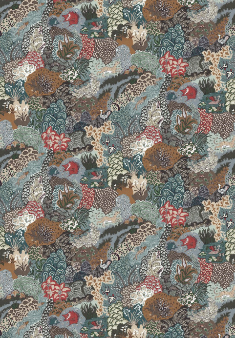 Josephine Munsey Wallpaper Whimsical Clumps - Multi