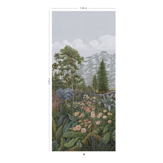 Isidore Leroy Wandbild Firone Corail - Panel A