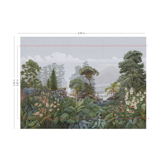 Isidore Leroy Wandbild Firone Corail - Panel A