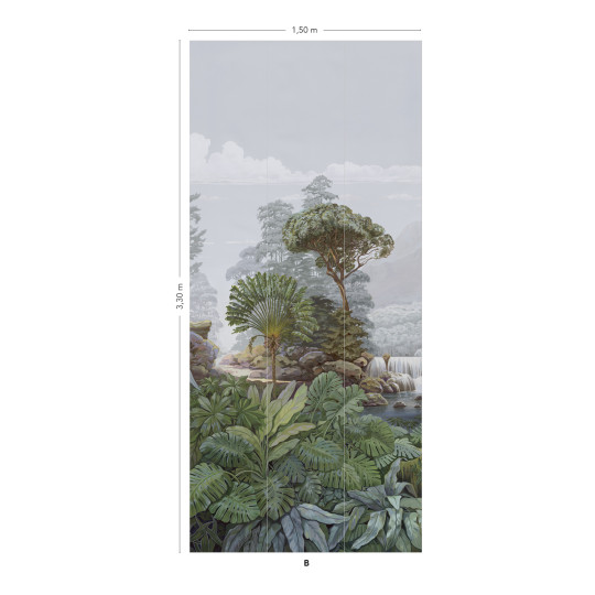 Isidore Leroy Wandbild Firone Corail - Panel B