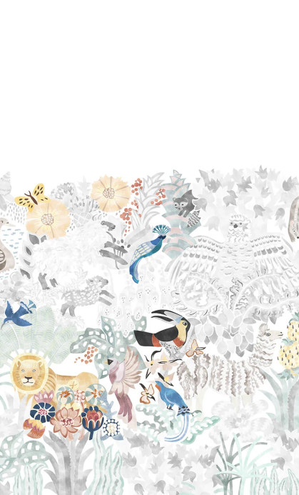 Isidore Leroy Mural Les 5 Continents Naturel