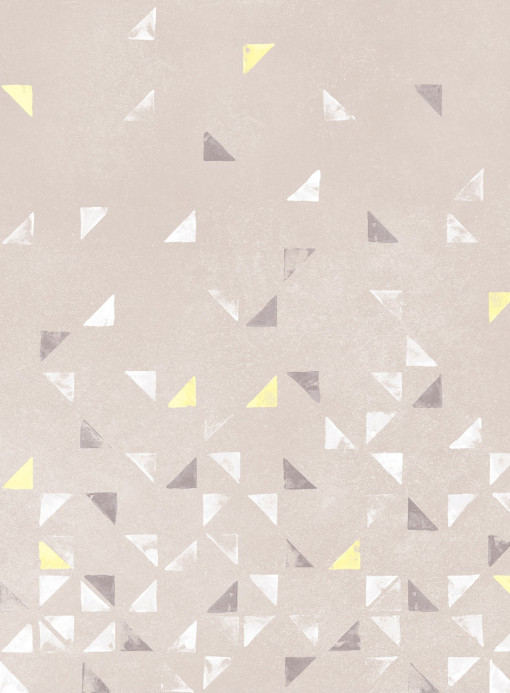Isidore Leroy Mural Tangram Terracotta Jaune
