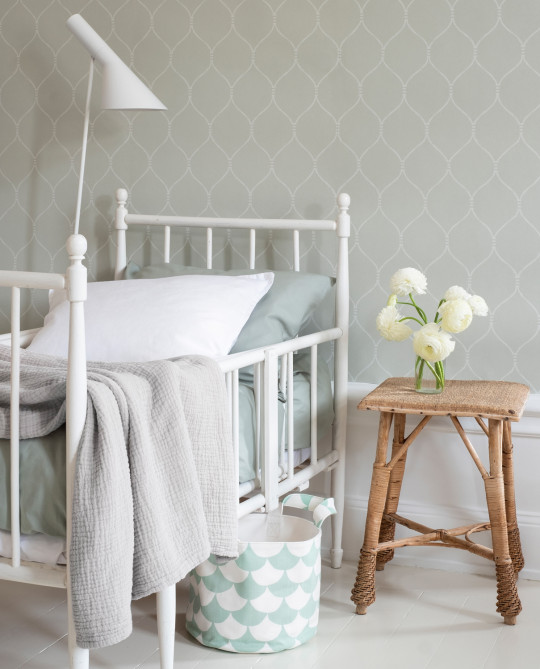 Littlephant Wallpaper Espalier - Grey