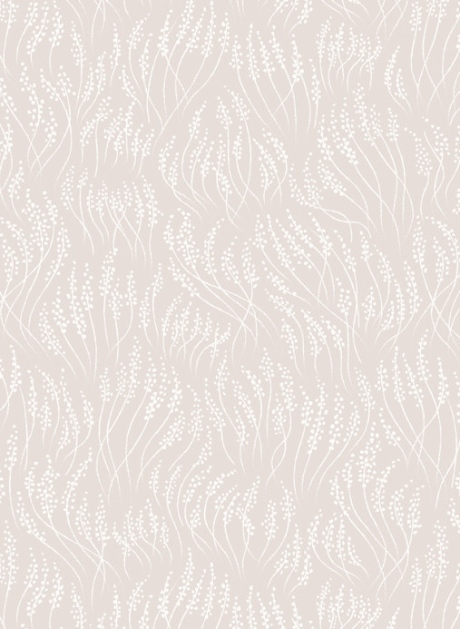 Littlephant Wallpaper Meadow - Dusty Pink