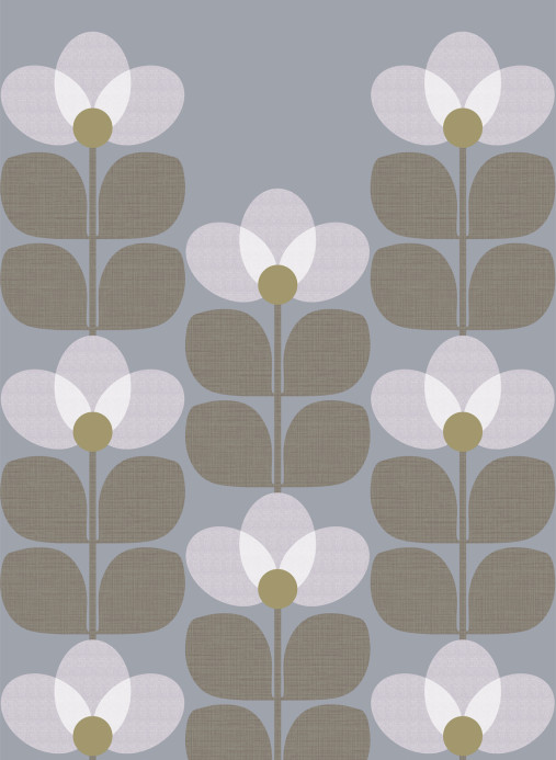 Isidore Leroy Wandbild Flower - Neige Panel B