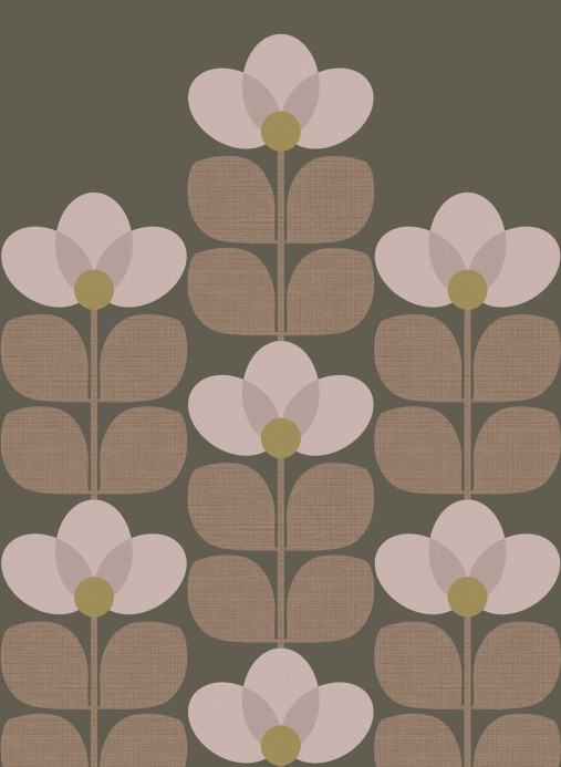 Isidore Leroy Wandbild Flower - Sous bois Panel A