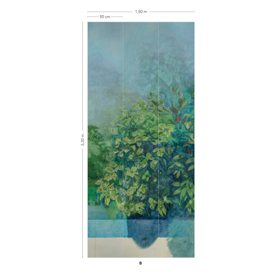 Isidore Leroy Papier peint panoramique Exploration - Panel B