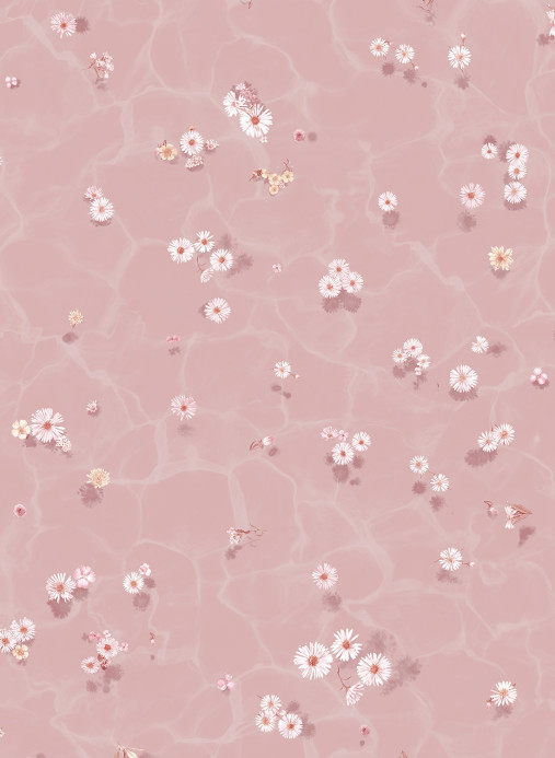 Sian Zeng Tapete Floral Bath - Blush