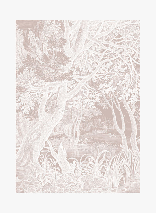 KEK Amsterdam Wandbild Engraved Landscapes Nude 1 - M - 2m