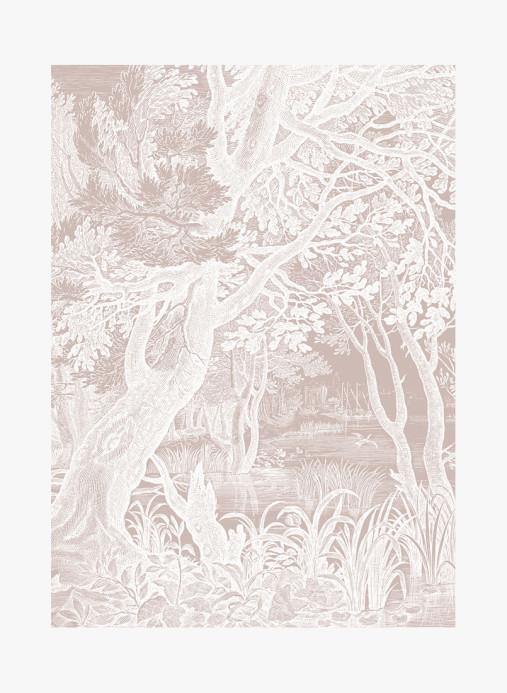 KEK Amsterdam Papier peint panoramique Engraved Landscapes Nude 1 - M - 2m