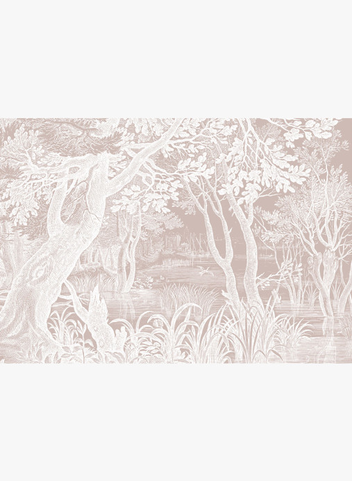 KEK Amsterdam Papier peint panoramique Engraved Landscapes Nude 1 - XL - 4m