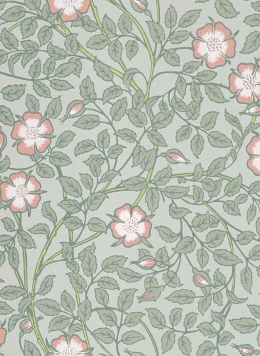 Little Greene Wallpaper Briar Rose - Salix