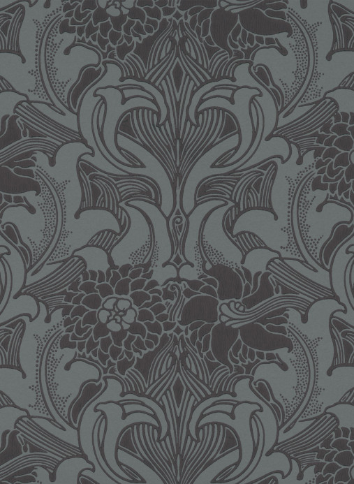 Little Greene Papier peint Dahlia Scroll - Etruria