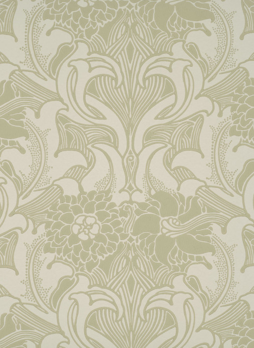 Little Greene Carta da parati Dahlia Scroll - Mirror