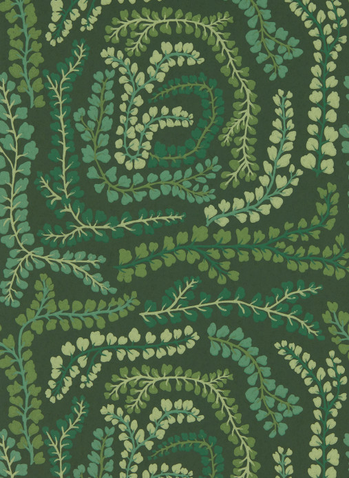 Harlequin Wallpaper Fayola - Fig Leaf/ Clover