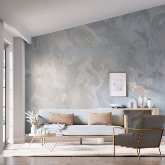 Harlequin Mural Foresta - Ethereal/ Parchment