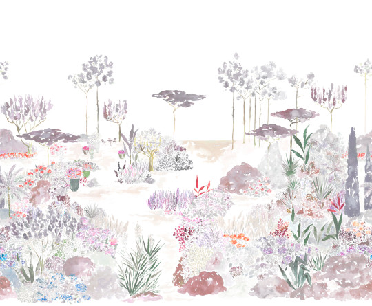 Isidore Leroy Mural Jardin de France