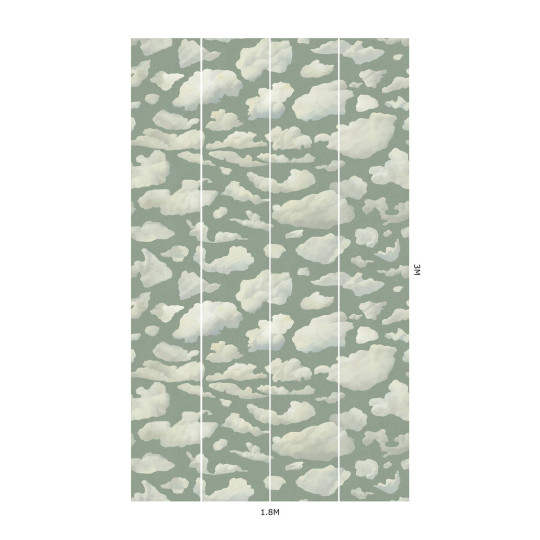 House of Hackney Tapete Stratus - Sage