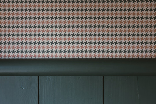 Ulricehamns Tapetfabric Papier peint Houndstooth