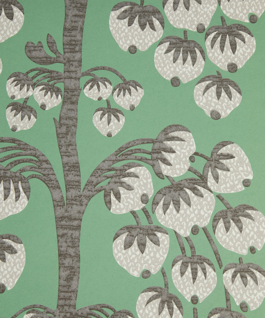 Liberty Wallpaper Berry Tree - Jade