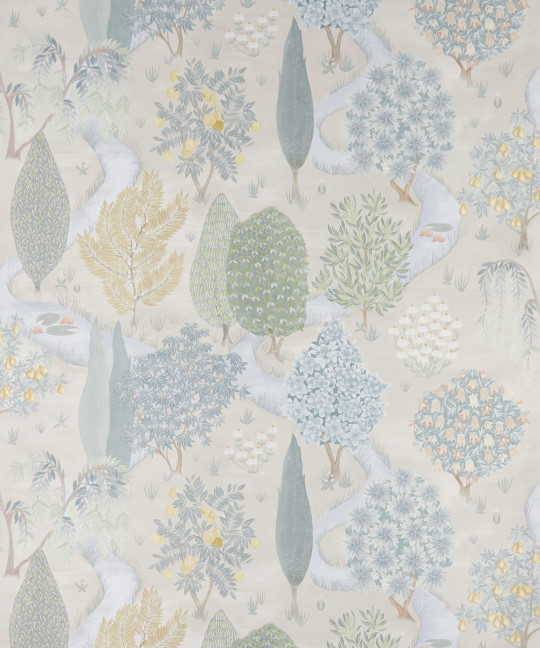 Liberty Wallpaper Enchanted Wood - Pewter