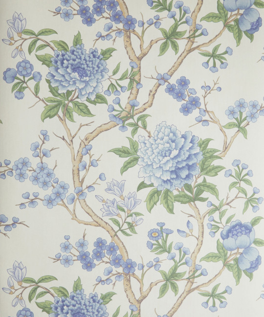 Liberty Wallpaper Porcelain Trail - Lapis