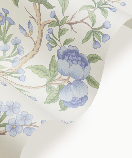 Liberty Wallpaper Porcelain Trail - Lapis