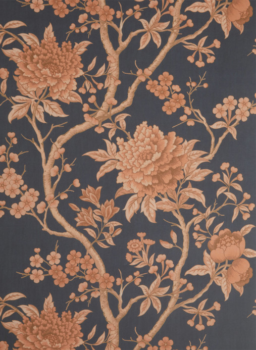 Liberty Wallpaper Porcelain Trail - Ink