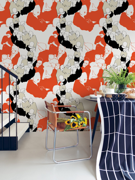 Marimekko Papier peint Ystävät - 23360