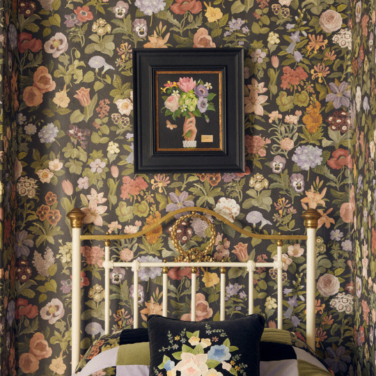 House of Hackney Tapete Floralia - Noir