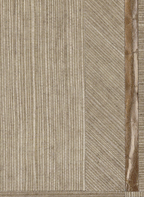 CMO Paris Tapete Sisal Carre - Sable/ Bronze