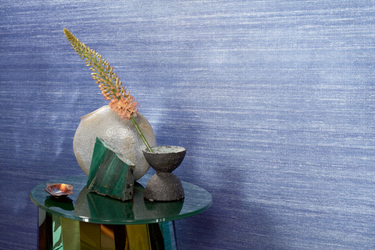 Elitis Wallpaper Kosa Silk Metal
