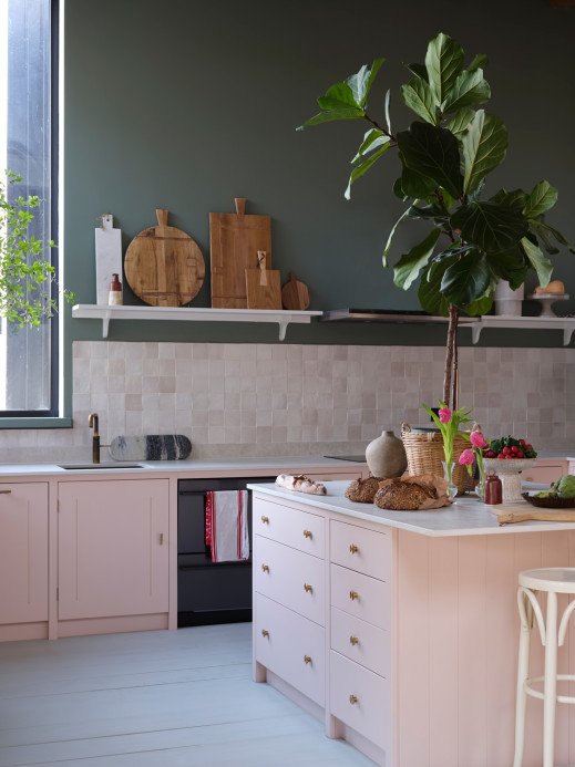 Farrow & Ball Flat Eggshell - 5l - Pink Ground 202
