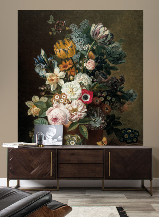 KEK Amsterdam Mural 190cm Flowers 8