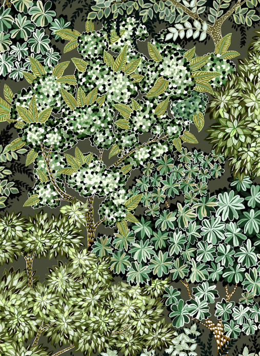 Josephine Munsey Tapete Broccoli Canopy - Chaingate Green